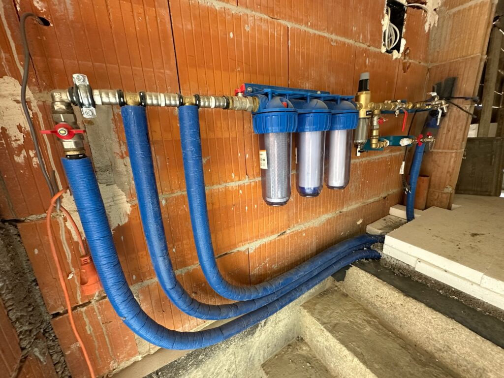 montaż kaskady trzech filtrów Ruda Śląska