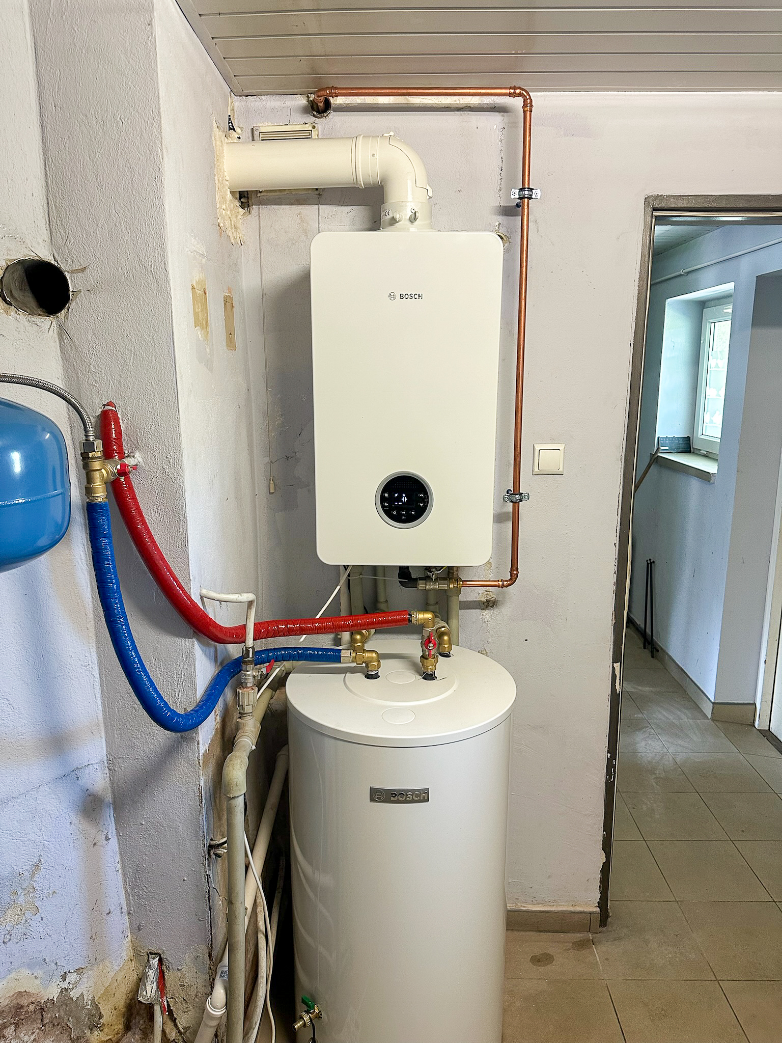 Nasza realizacja 5, wymiana pieca gazowego