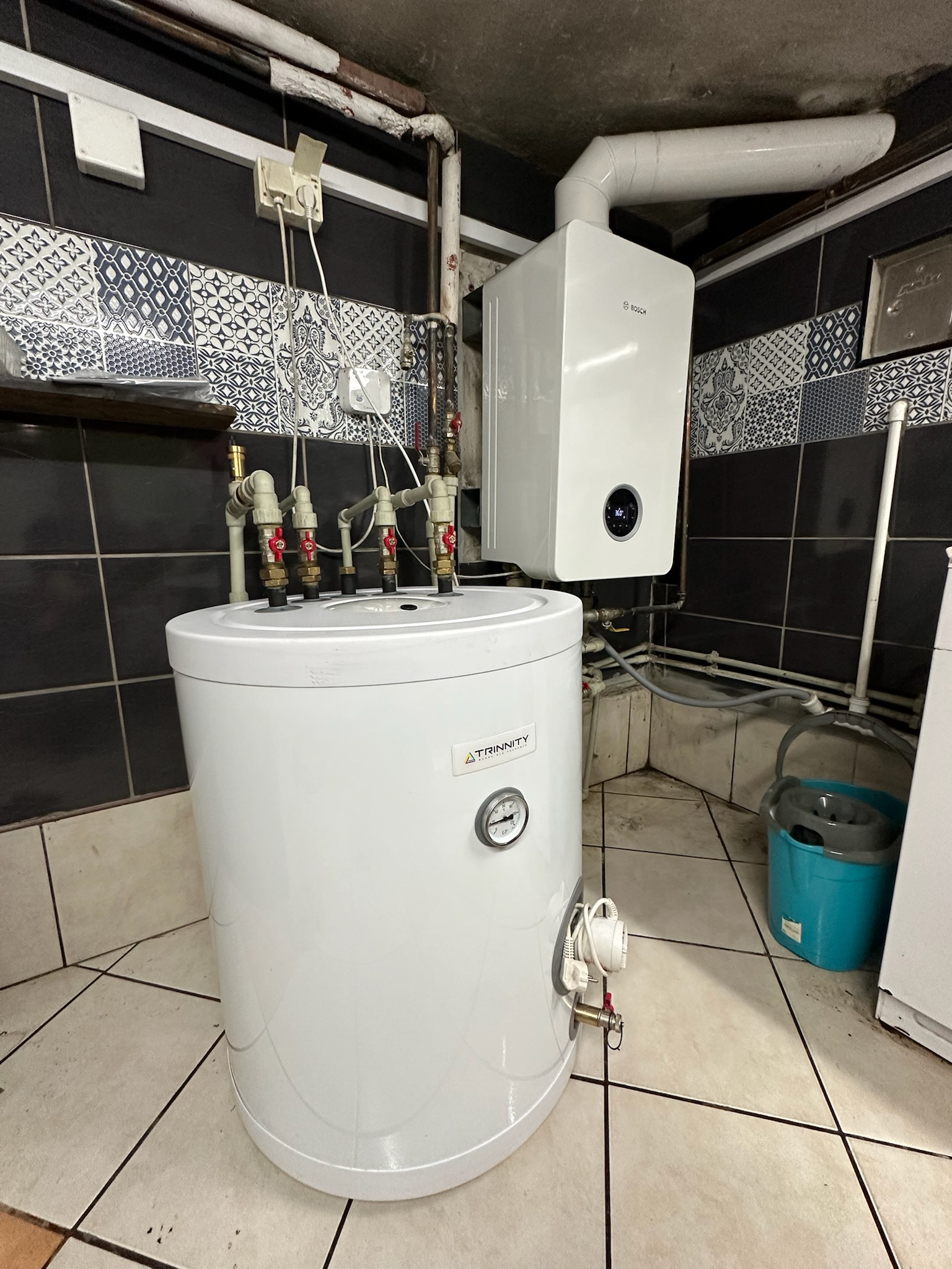 Nasza realizacja 6, wymiana pieca gazowego